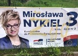 Napisy "Żyd" i "Żydy" na plakatach wyborczych w Będzinie. Kto zniszczył banery wyborcze Koalicji Obywatelskiej? 