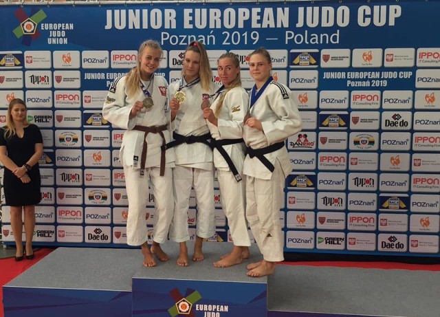 Eliza Wróblewska (z lewej) to wizytówka Akademii Judo Poznań i wielkopolskiego judo