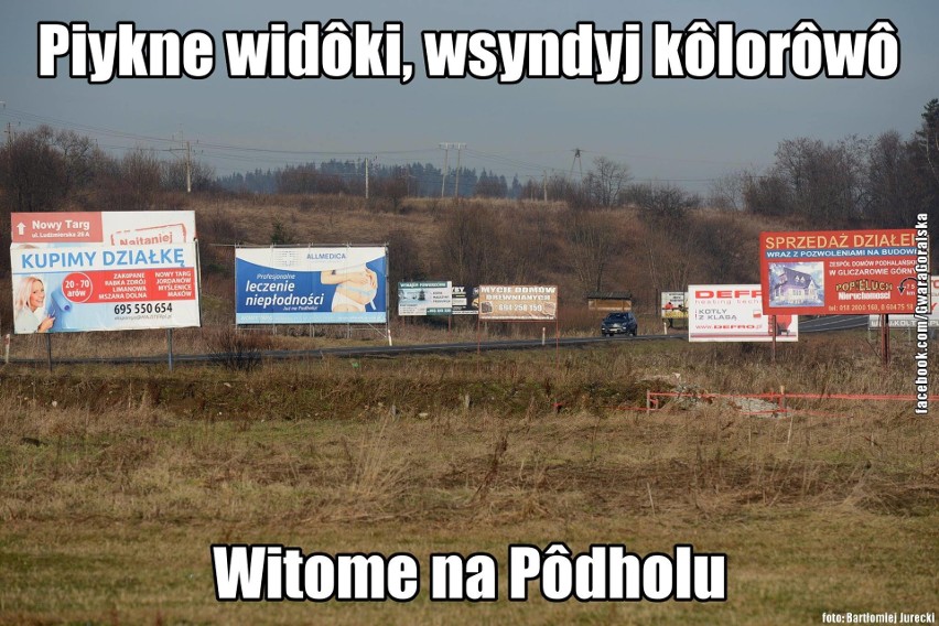 Podhale: Góralskie memy. Zobacz, jakie poczucie humoru mają górale! Oto najlepsze góralskie memy 28.11.2023