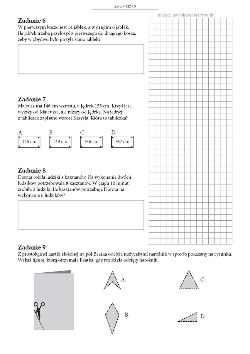 Sprawdzian trzecioklasisty OBUT 2014 [ARKUSZ PDF, ZADANIA,...