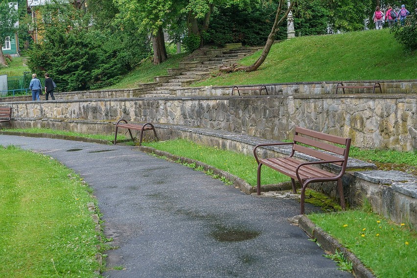 Krynica: Park Dukieta zostanie odnowiony do końca tego roku 