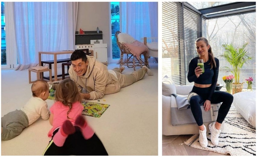 Anna i Robert Lewandowski z córkami od lat mieszkają w...