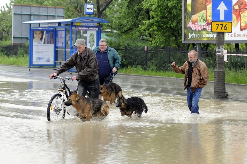 Powódź Kraków - maj 2010