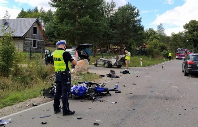 W wypadku motocyklowym mężczyzna stracił nogę. Bytowianin zbiera pieniądze na protezę.