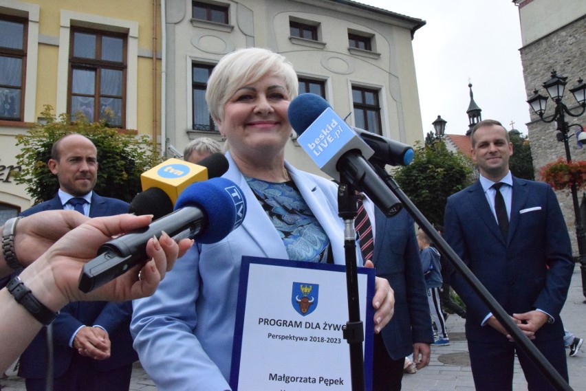 Małgorzata Pępek kandydatką na burmistrza Żywca