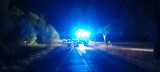 Dolny Śląsk: Rozbite auto na środku drogi. Uczestnicy wypadku odnaleźli się nocą... na cmentarzu