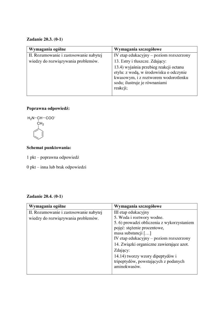 Matura z chemii 2018 r. z Wydziałem Chemii Uniwersytetu Jagiellońskiego [ODPOWIEDZI] 