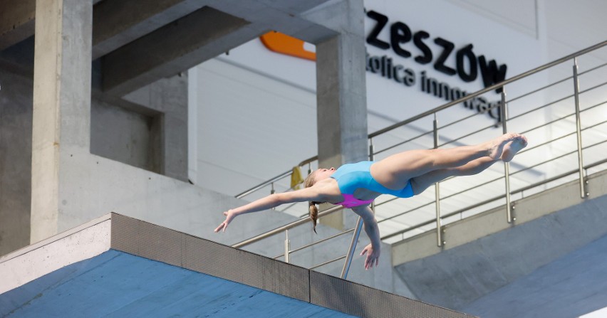 Grand Prix Polski w skokach do wody na nowym basenie ROSiR przy ulicy Matuszczaka w Rzeszowie