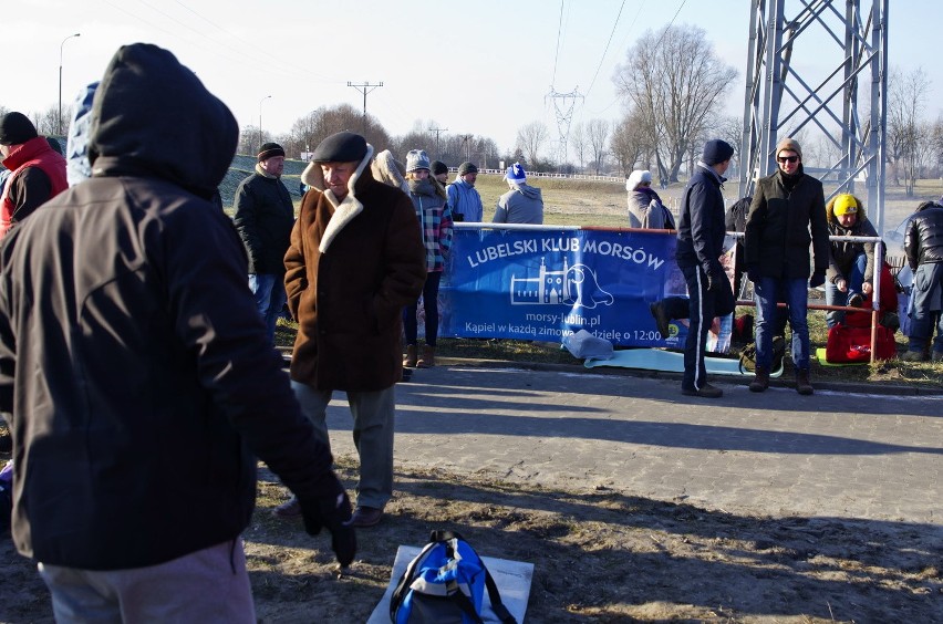 Lubelskie morsy spotkały się nad zalewem [ZDJĘCIA]