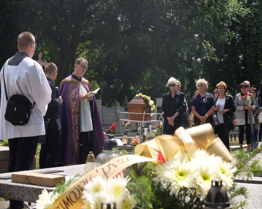 Pogrzeb Jerzego Napieracza, byłego plastyka miasta Krakowa
