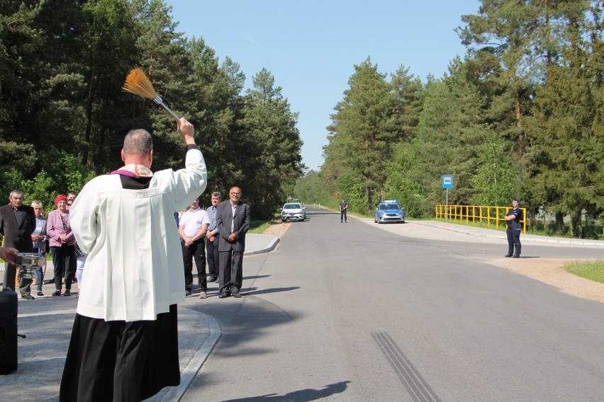 Otwarcie we wtorek [24.05.2022] odcinka przebudowanej drogi...