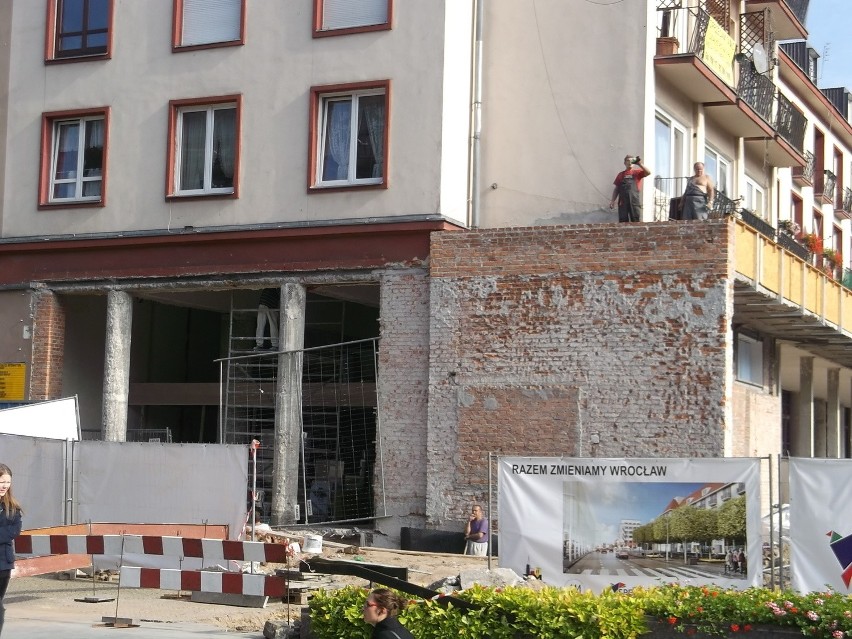 Wrocław: Remontują dawny bar Barbara. Będzie tu centrum ESK (ZDJĘCIA)