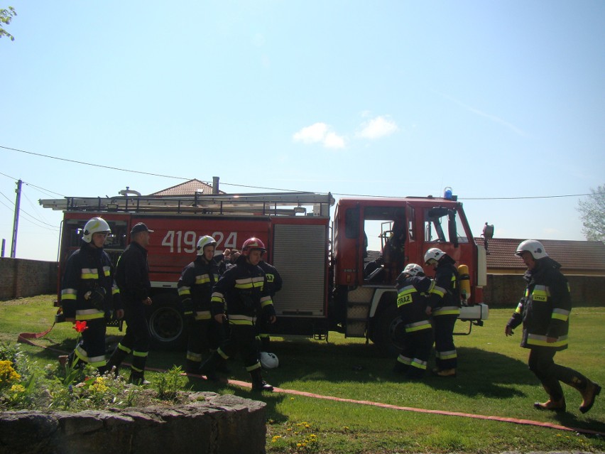 Ćwiczenia strażaków ochotników z Gminy Boćki