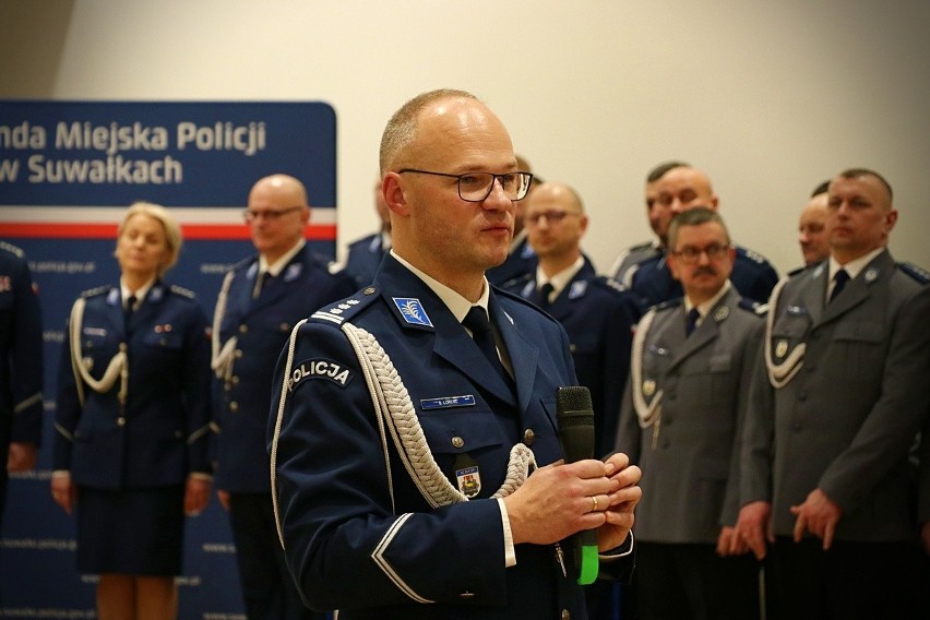 Komendant insp. Bartosz Przemysław Lorenc pozostaje w...