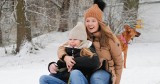 Anna Powierza i jej córeczka Helena w zimię nie próżnują, a mroźna aura im niestraszna. „Wystarczy wyjść z domu i dobrze się bawić!”