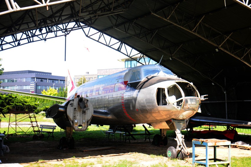 Przy samolocie PZL MD-12F trwają nadal prace restauracyjne