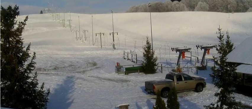 Ośrodek narciarski w Trzepowie uruchomił już dwa wyciągi