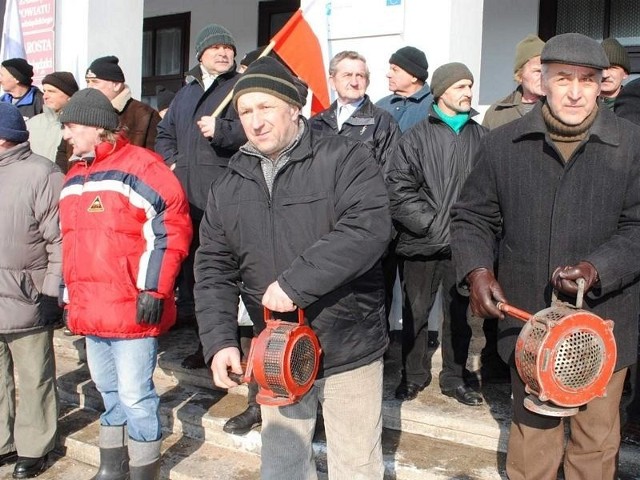 Pierwszy w tym roku protest rolników odbył się 21 lutego