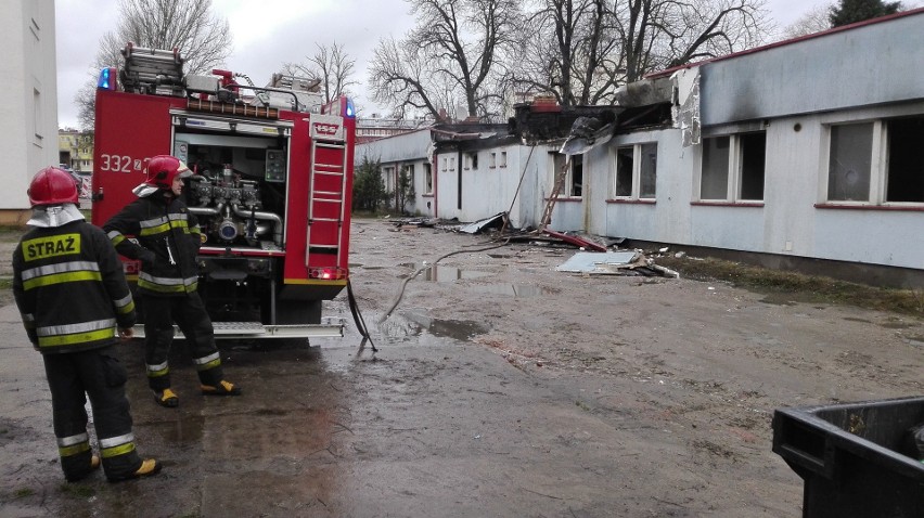 Do pożaru doszło na ulicy Modrzejewskiej w Koszalinie. Palił...