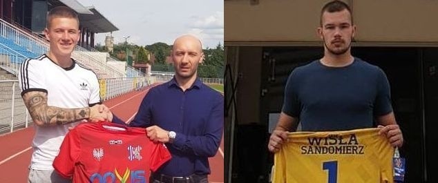 Szymon Pietras i Dominik Franczak są już zawodnikami Wisły Sandomierz.