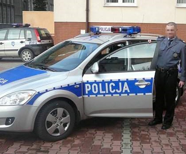 Grzegorz K. (na zdjęciu sprzed kilku lat) został zawieszony jako funkcjonariusz Komendy Powiatowej Policji w Stargardzie.