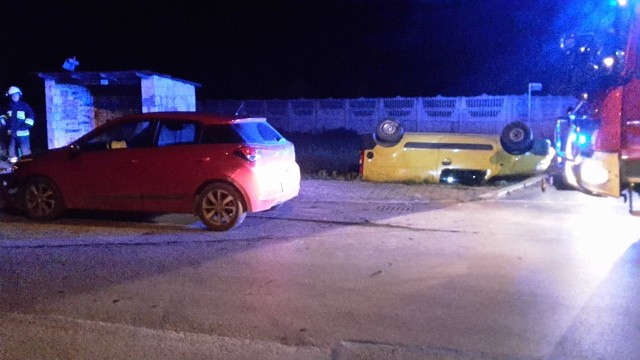 Do wypadku dwóch samochodów osobowych doszło w miejscowości Dąbrówka Nagórna w gminie Zakrzew.