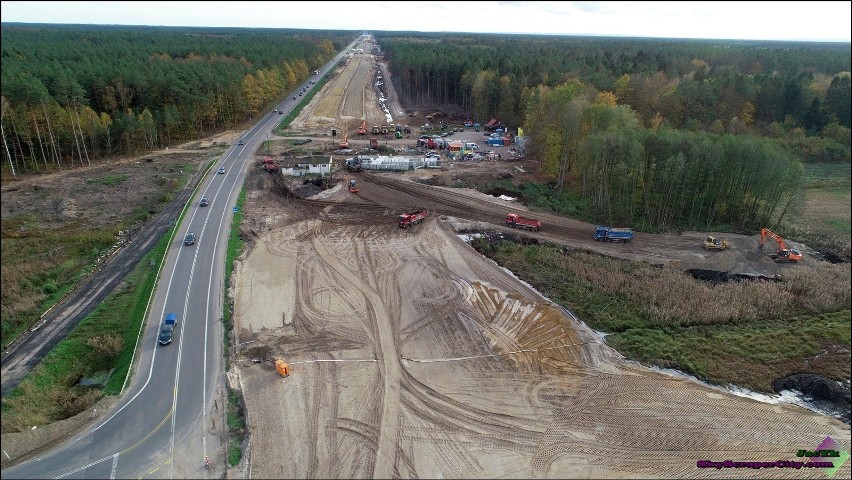 ZDJĘCIA z budowy drogi S3 na odcinku Miękowo-Brzozowo