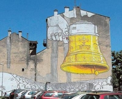 Czy powstanie działo tej rangi, co mural Blu w Podgórzu? Fot. Anna Kaczmarz