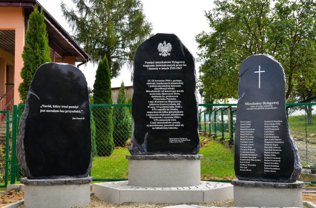 Pamięci ofiarom II wojny światowej i ukraińskiego nacjonalizmu - Dylągowa, 4 października 2015.