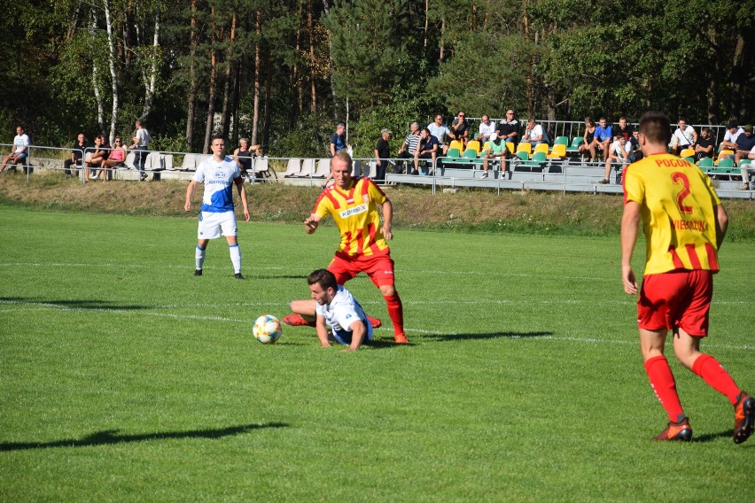 Mecz piłkarski 3. kolejki w Lubuskiej IV Lidze: TS...