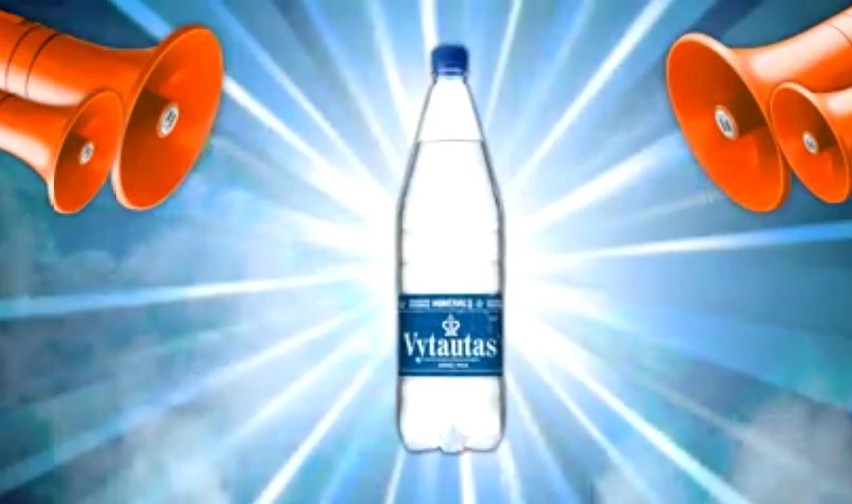 Woda mineralna Vytautas - Absurdalna i szokująca reklama na YouTube [ZDJĘCIA, WIDEO]