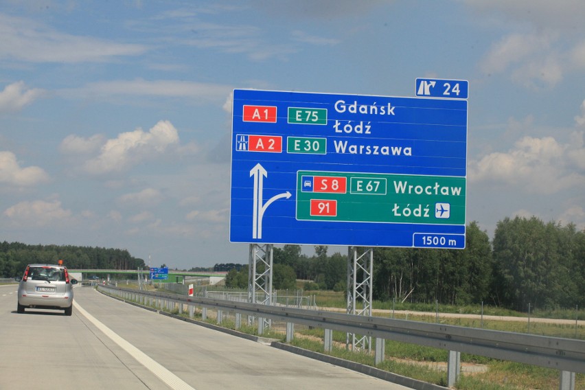 Miejsce 6. Tu jest najtaniej, ale  Autostrada A2 na odcinku...