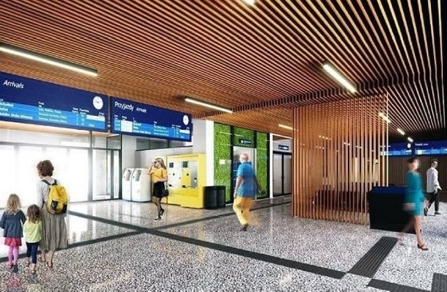 Dworzec przejdzie modernizację ale kształt budynku zostanie zachowany.