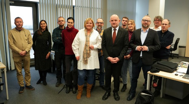 Marszałek województwa Piotr Całbecki odwiedził nas w redakcji w czwartek