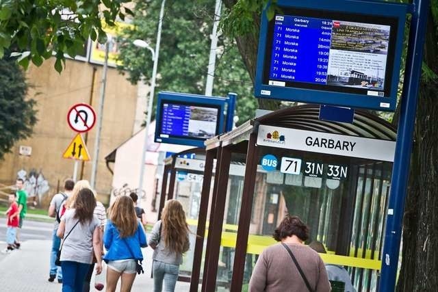 Tablice świetlne na przystankachTablice świetlne na przystankach