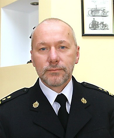 Jacek Sławatycki, zastępca komendanta tucholskiej straży