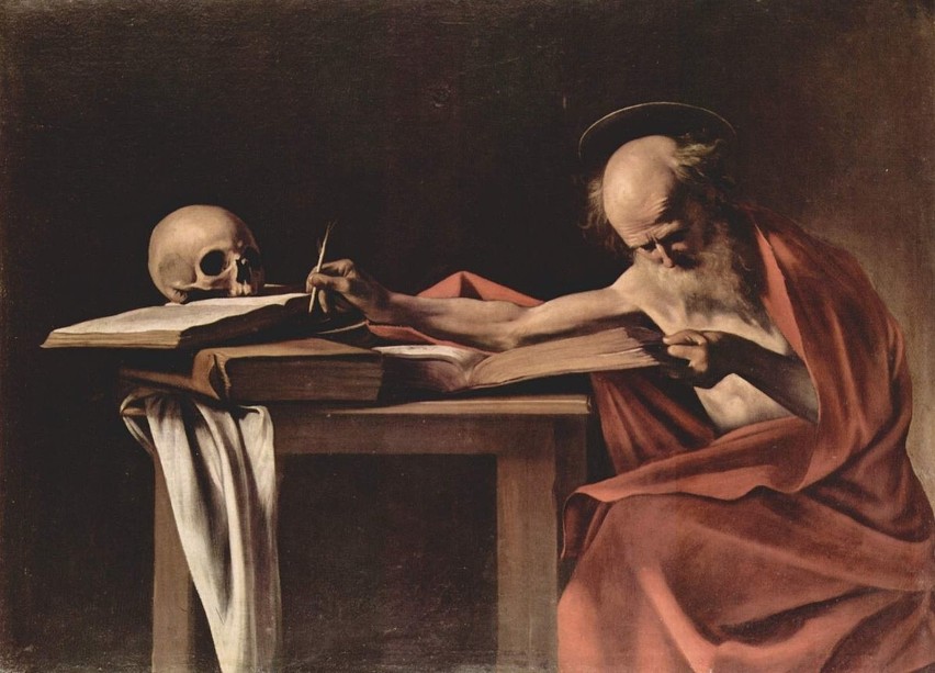Caravaggio, Św. Hieronim, 1608