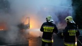Dwa pożary koło Trzebiszewa. Płonął las i samochód [ZDJĘCIA]