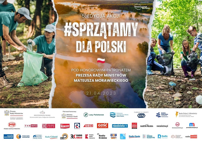 Sprzątamy dla Polski 2023. Weź udział w piątej edycji porządkowania świata