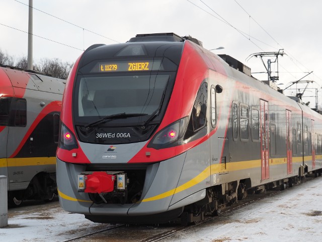 Większość zmian od 10 marca dotyczy pociągów Łódzkiej Kolei Aglomeracyjnej.