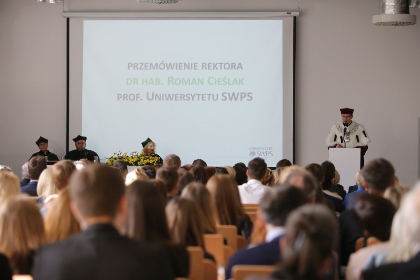 Szkoła Wyższa Psychologii Społecznej w  Katowicach zainaugurowała rok akademicki (Zdjęcia)