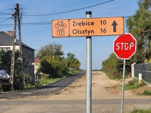 Nowa trasa rowerowa w gminie Żarki