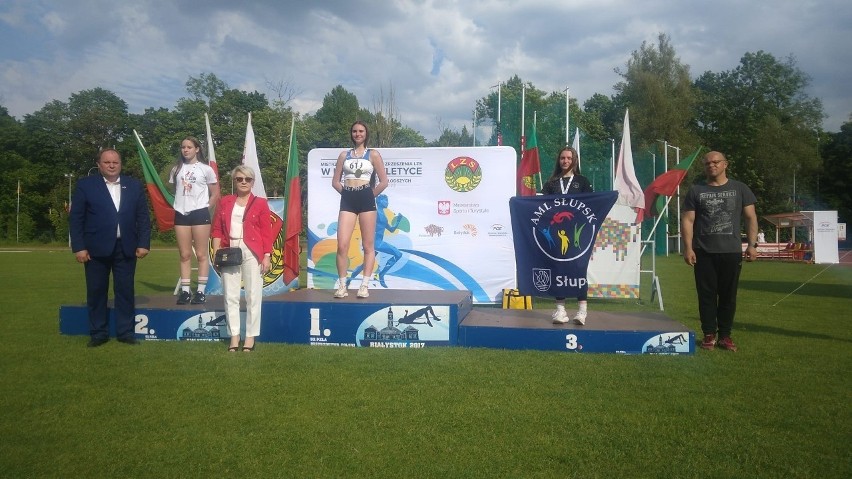 Karolina Michalak na podium nr 3 za konkurs rzutu oszczepem