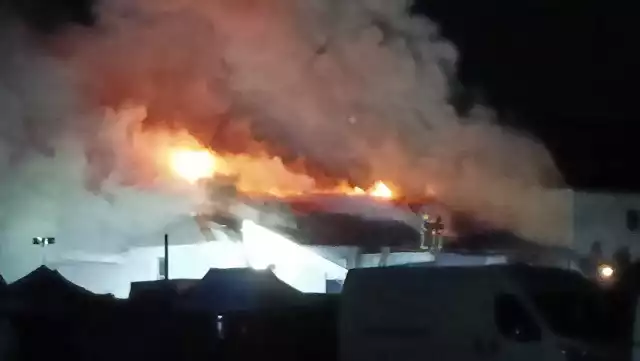 Do pożaru doszło w piątek późnym wieczorem w Bornem Sulinowie.