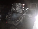 W Urzutach spaliło się auto, zaczął płonąć dom [ZDJĘCIA, WIDEO]
