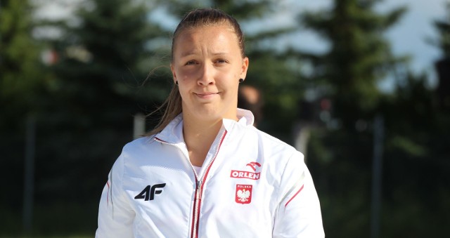 Katarzyna Furmanek z KKL Kielce ma powody do zadowolenia. Znowu pobiła rekord województwa. 