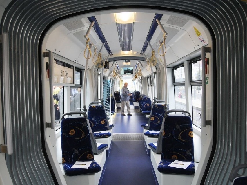Nowe tramwaje są bezpieczne i wygodne dla pasażerów
