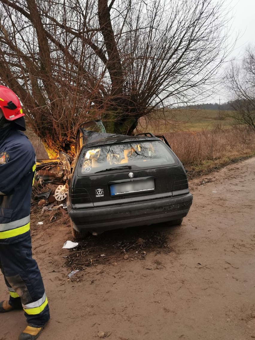 Wypadek na trasie Oracze-Siedliska