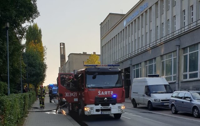 Pożar na Granicznej w Katowicach. Policja zatrzymała domniemanego podpalacza