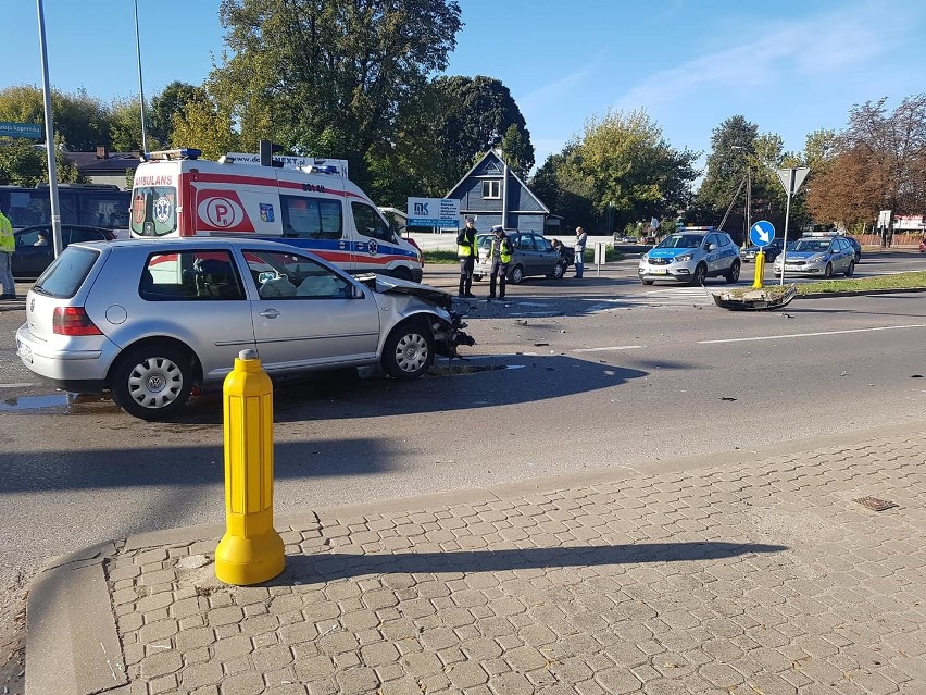 Białystok. Wypadek na ul. Kopernika. Małżeństwo zostało...